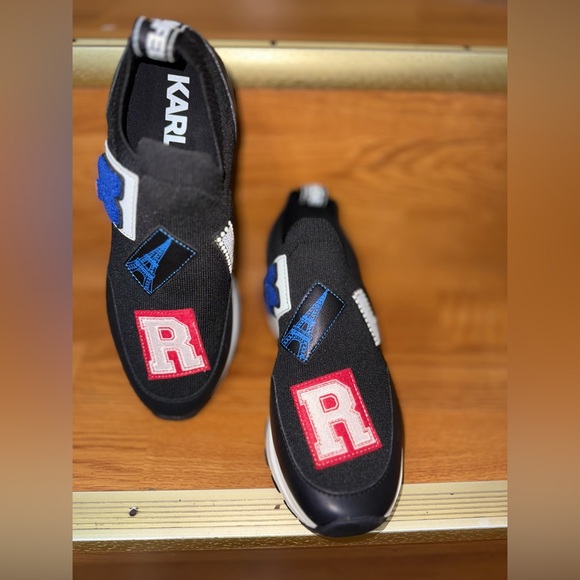 NWT KARL LAGERFELD PARIS
Women's Meadow Graphic Slip-On Sneakers SIZE 5.5 - Picture 8 of 15